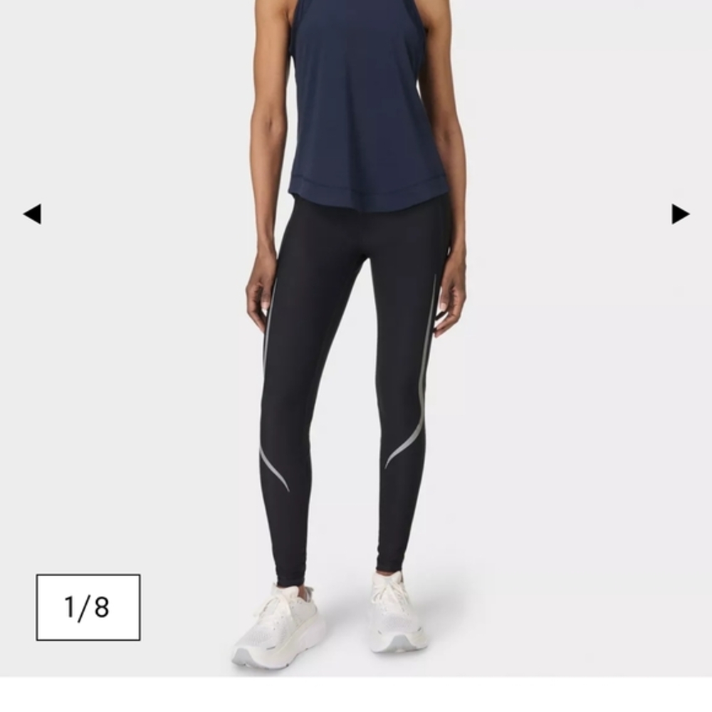 Sweaty Betty Energise Workout Vest Navy Blue Size XL NWT